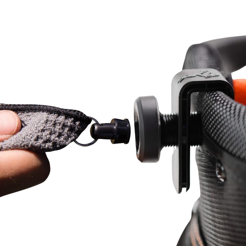 Frogger Golf Bag Latch-It Accessory Attachment System for Golf Bags â€“ Magnetic Clip to Easily Attach Golf Towels, Brushes, Rangefinders and More - Image 1